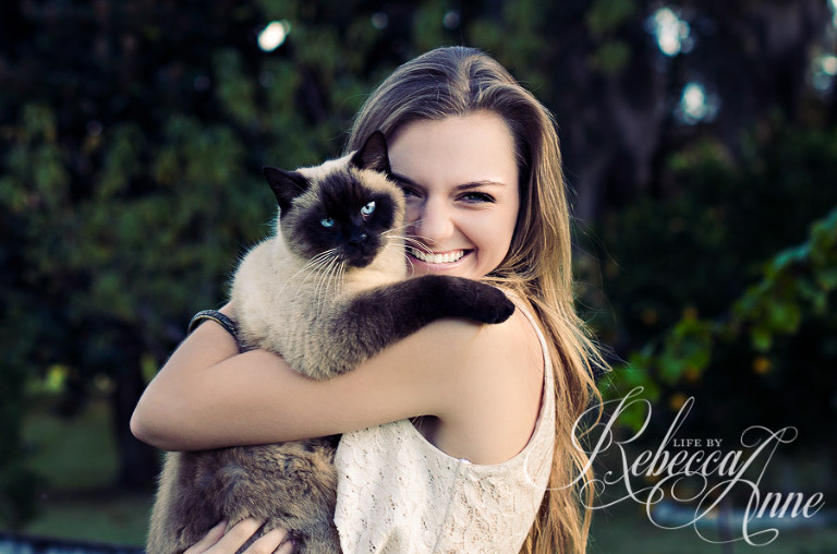 girl, cat, siamise, blue eyed cat, smile, country